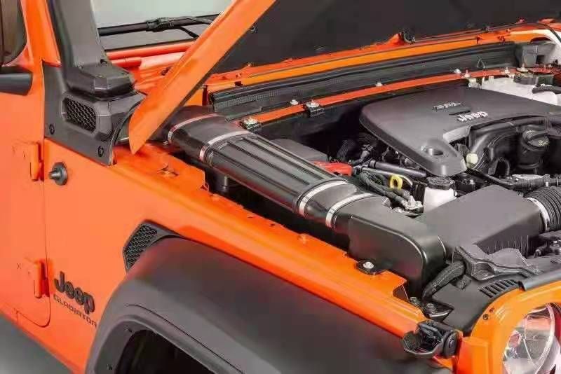 Raised Air Intake Kit LLDPE Waterproof Dust Proof For 4WD Vehicles 3