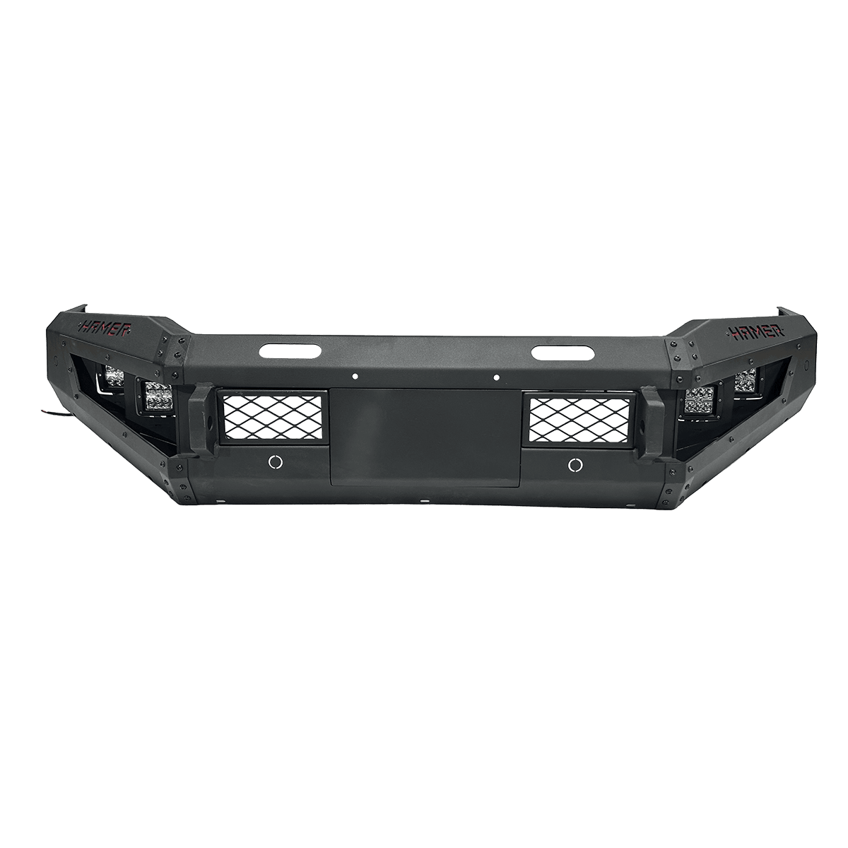 Premium Bull Bar Kit with LED Mounts & Recovery Points for Trucks 2