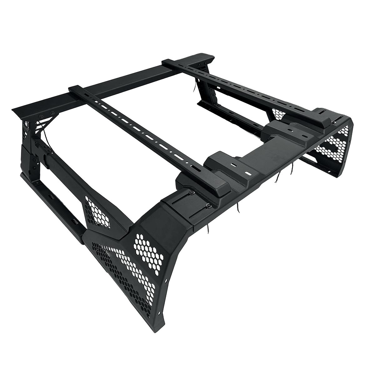 Rear Cab Guard Steel Construction Matte Black Universal Pickup Models