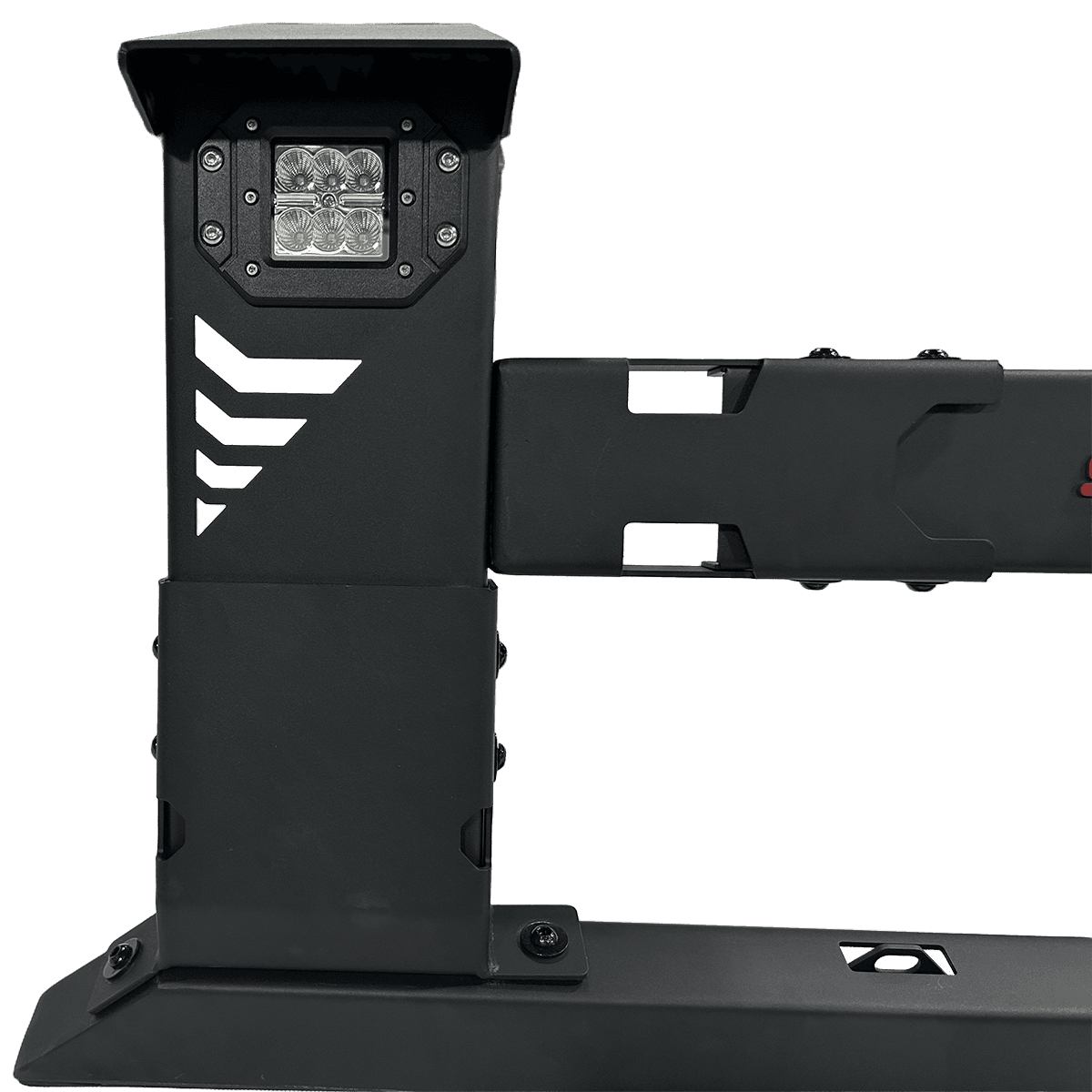 Rear Cab Guard Steel Construction Matte Black Universal Pickup Models 2