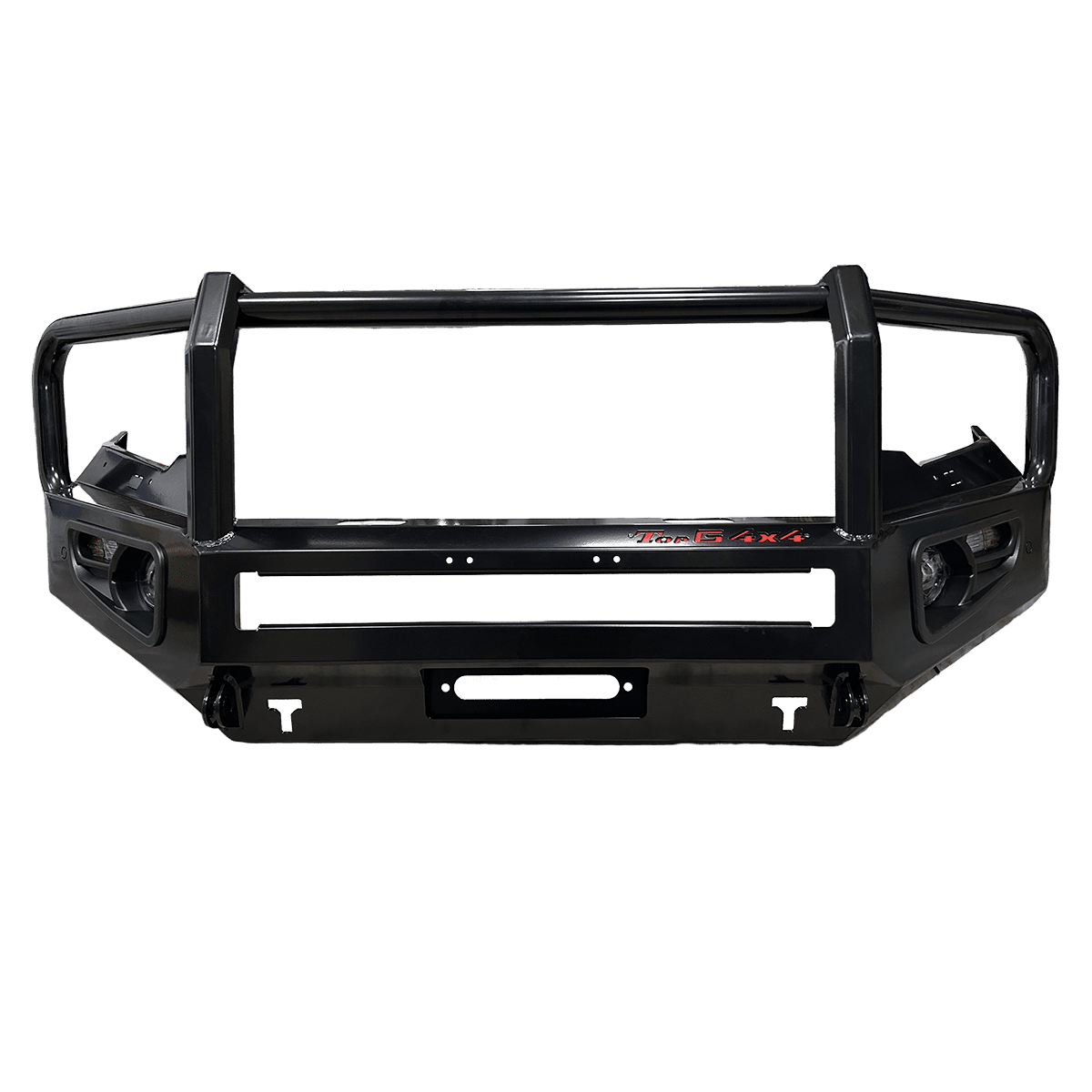 Airbag Compatible Bull Bar LED Mount Recovery Points Hilux Ranger - Premium Frontal Protection System with Integrated Recovery Points