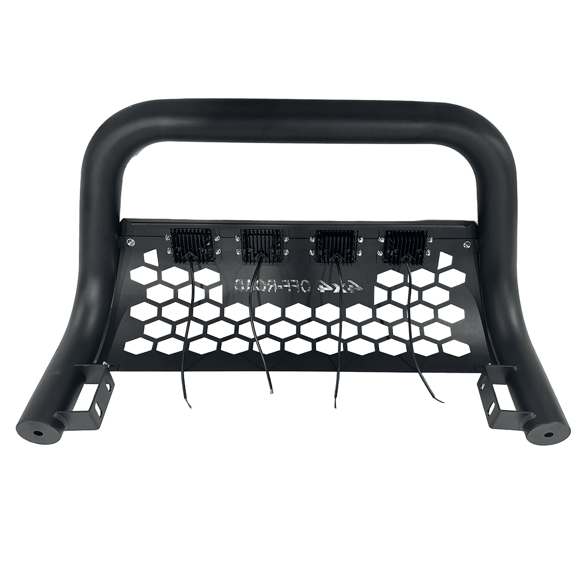 Premium Direct Fit Truck Front Bumper | Textured Black | Fits 2021-2024 F-150 4