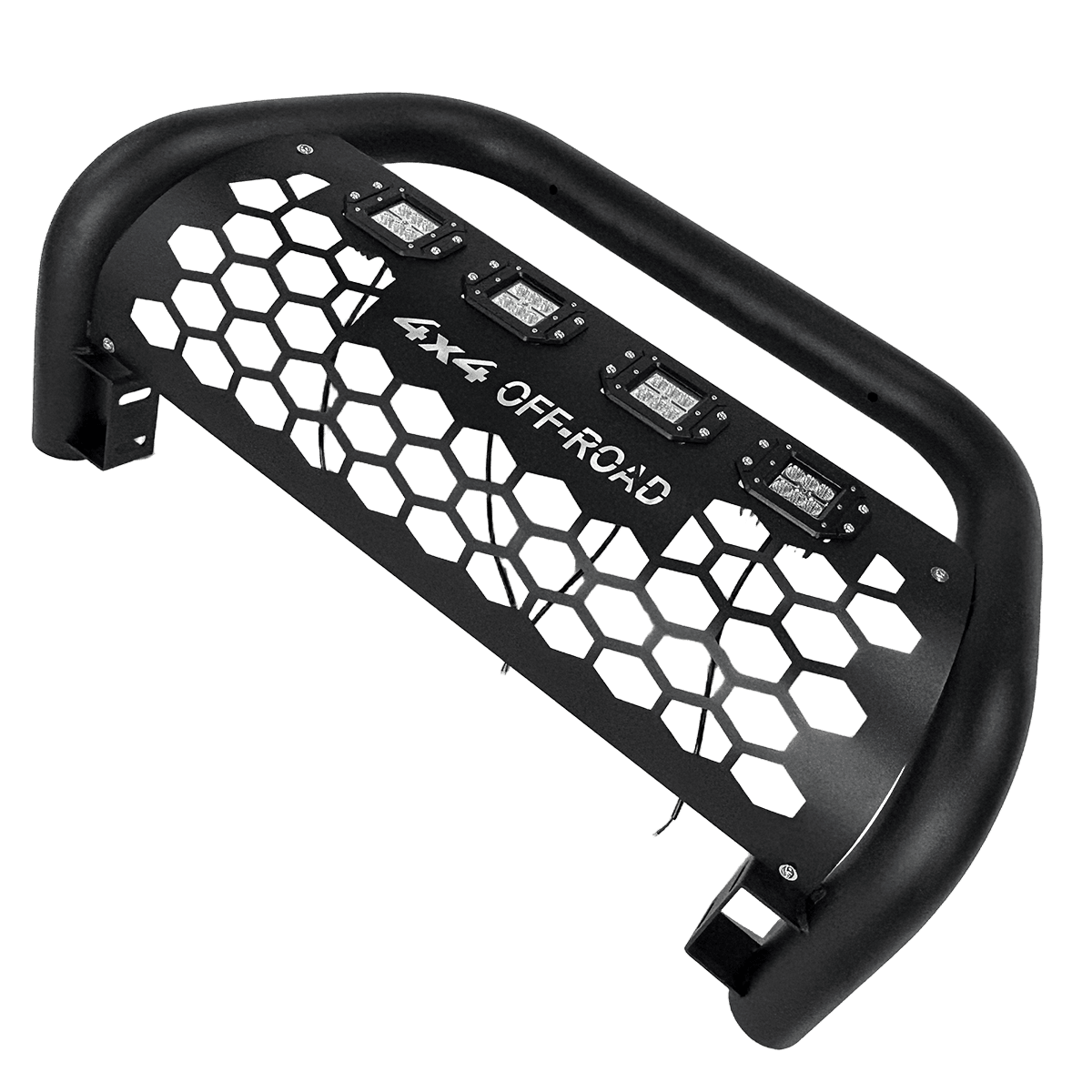 Premium Direct Fit Truck Front Bumper | Textured Black | Fits 2021-2024 F-150 3