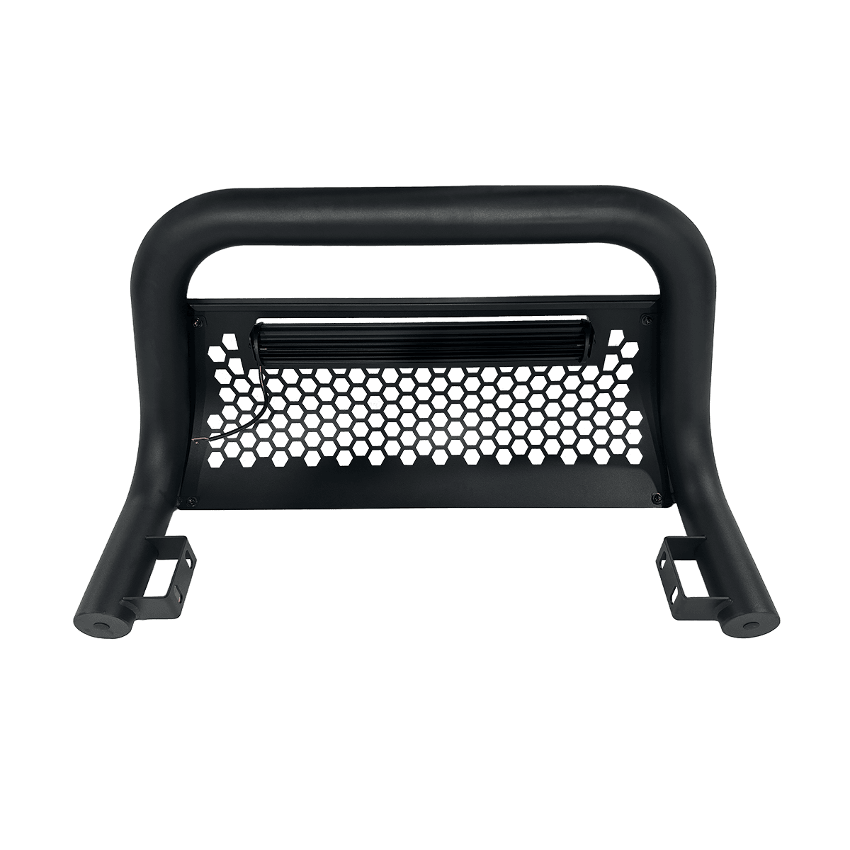 Heavy Duty Front Bumper with Winch Mount & LED DRL for Toyota Hilux 3