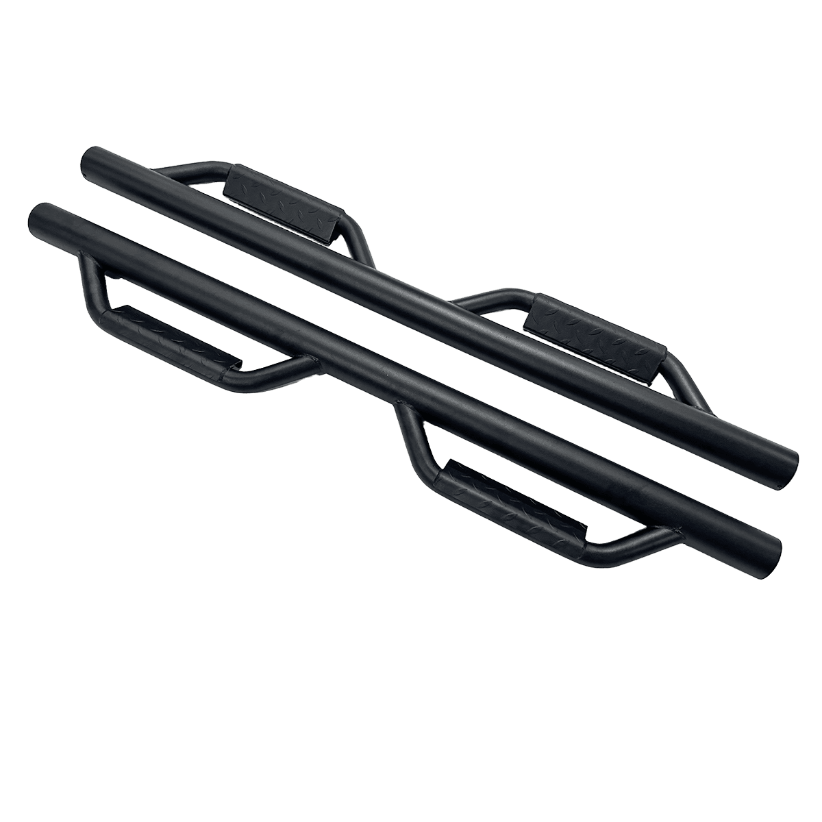 Premium Wheel to Wheel Side Steps Textured Black OEM Fitment Universal 2
