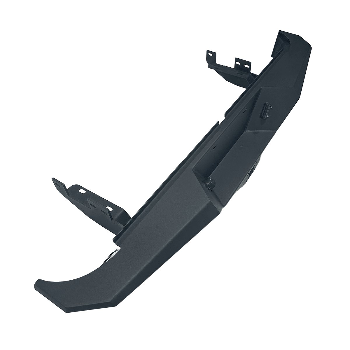 Tactical 4x4 Recovery Rear Bumper | LED & Hitch | Universal Fit 3