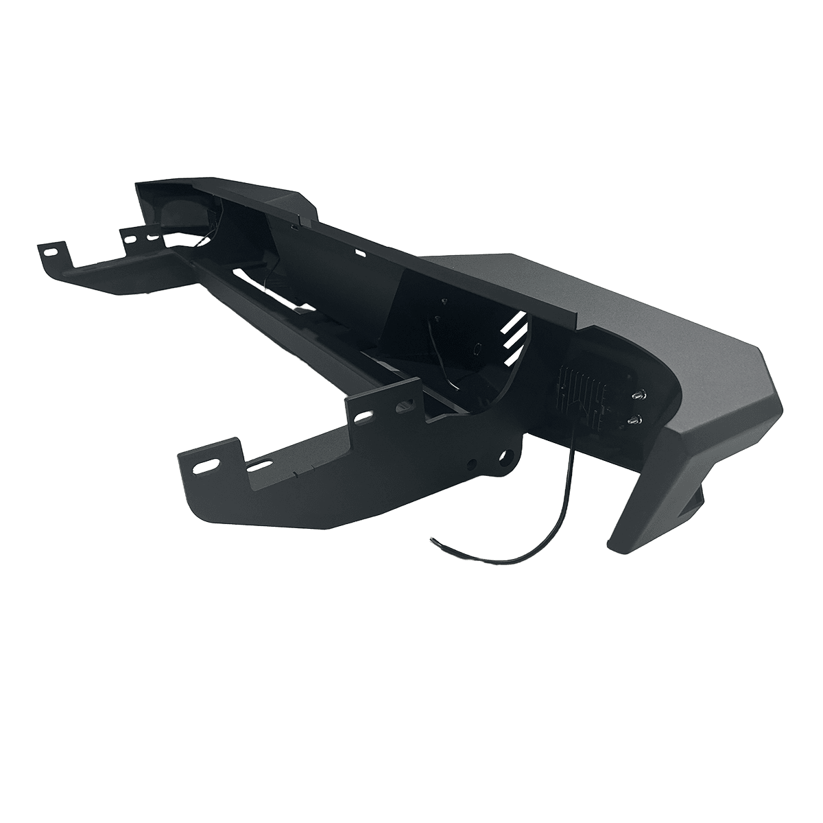 Tactical 4x4 Recovery Rear Bumper | LED & Hitch | Universal Fit 2