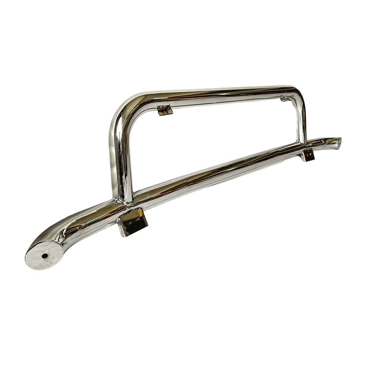 Winch Mount Front Bumper w/ D-Rings & Skid Plate for Ford F-150 2
