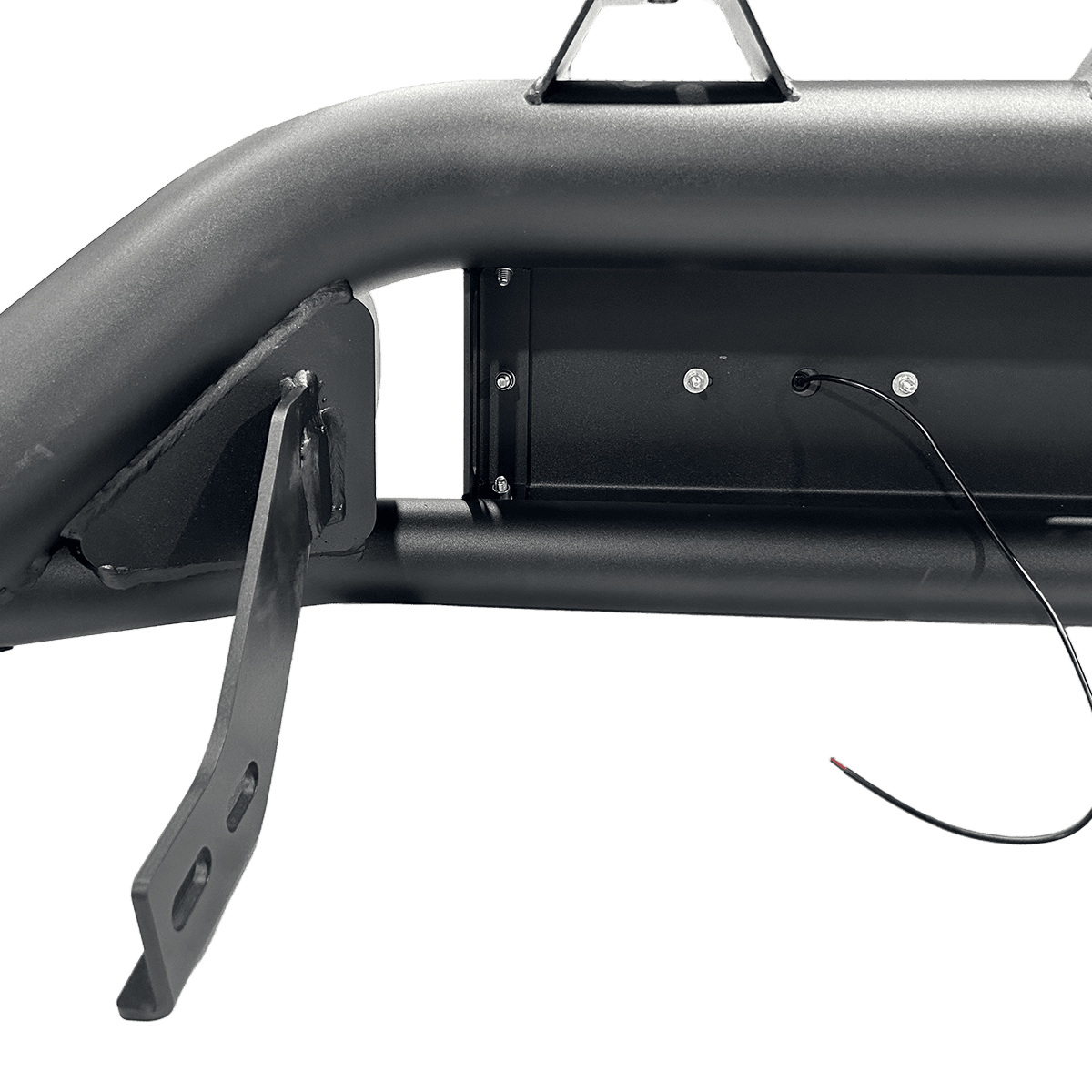 Reinforced Truck Front Bumper with D-Rings & LED Mounts for F-150 4