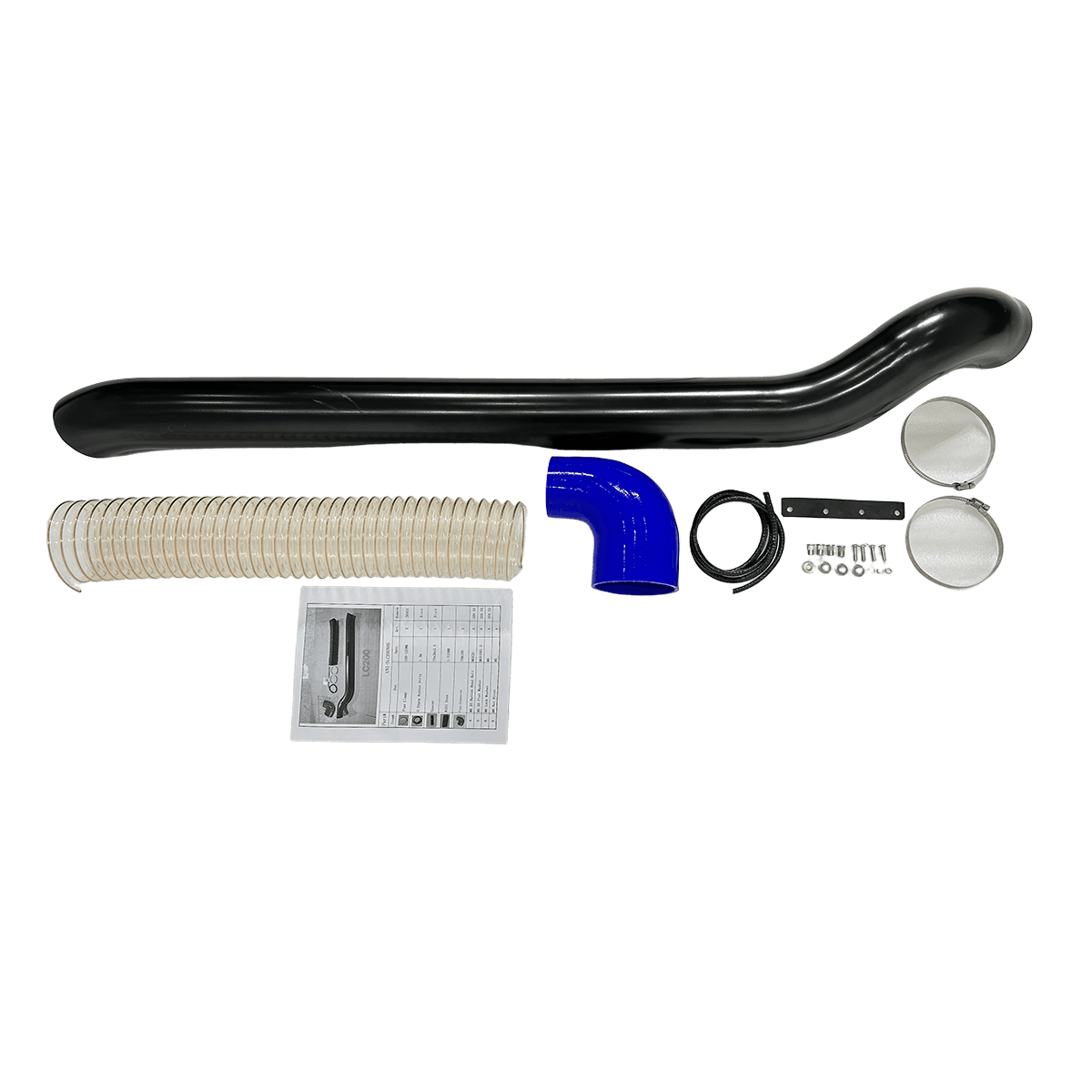 Premium Car Snorkel Diesel Air Intake Waterproof LLDPE Head for Toyota Ford