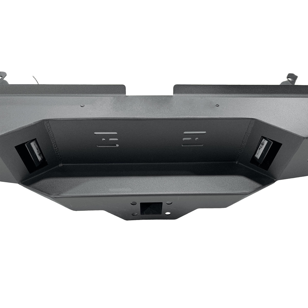 Pro Truck Rear Bumper Replacement w/ Receiver & Guard for Ford F-150 3
