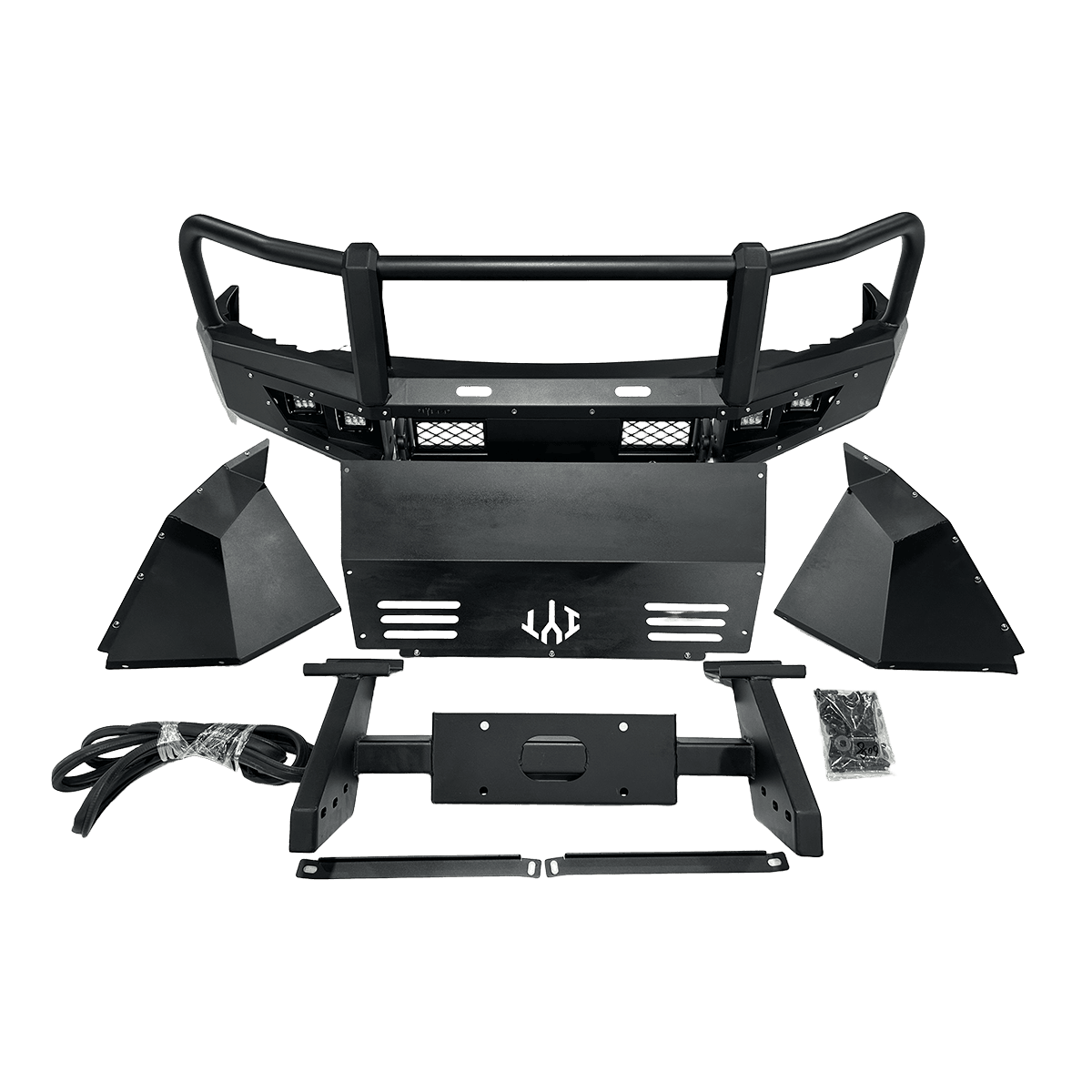 OEM Replacement Front Bumper | Steel D-Ring Mounts | Fits Tacoma & F-150