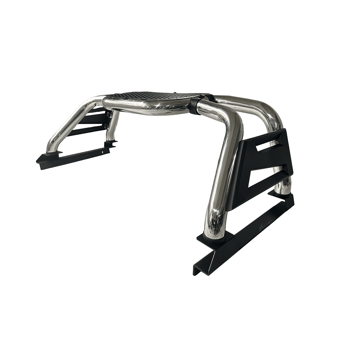 Premium Pickup Bed Hoop Matte Black Aux Light Ready Fits Most Vehicles