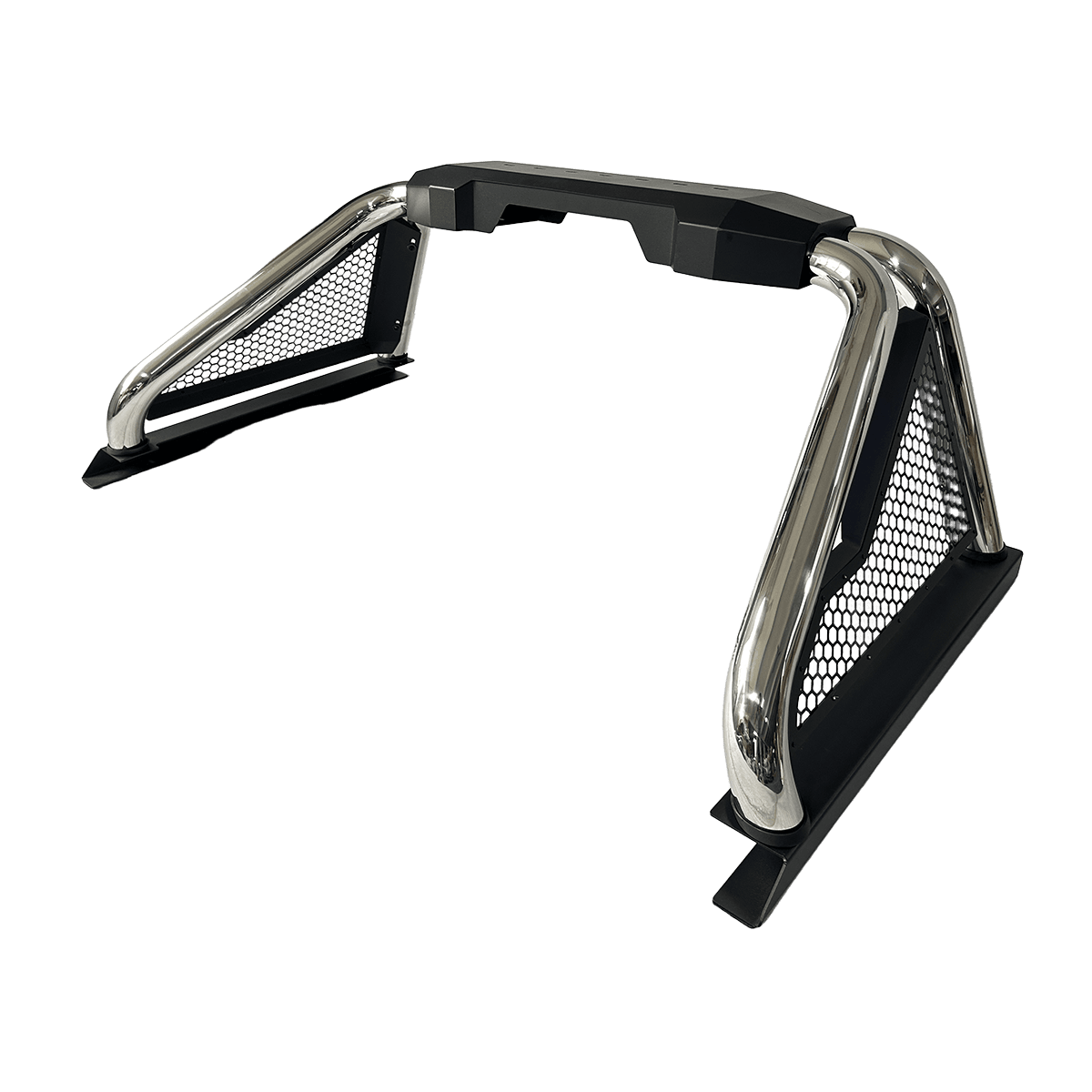 Reinforced Steel Roll Hoop Matte Black Light Ready Pickup