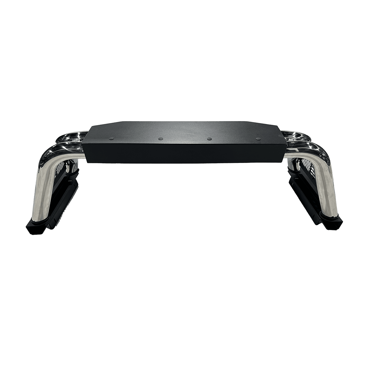 Premium Steel Roll Bar Upgrade Black Powder Coat LED Mount Jeep Ford 3