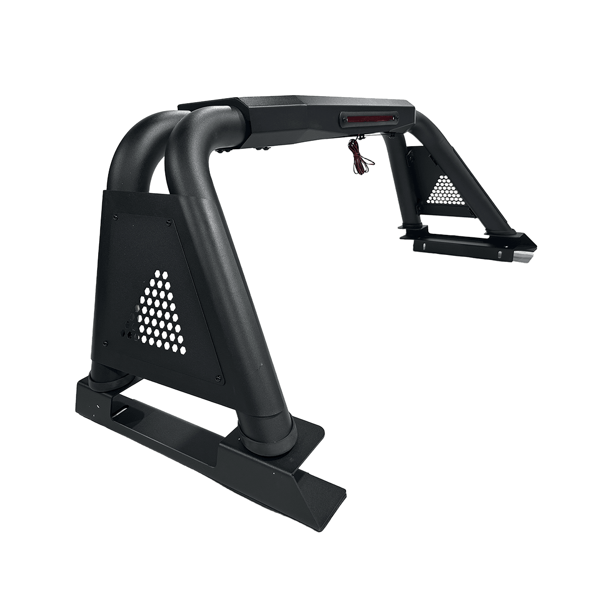 Premium LED compatible sport hoop Black Matte Dual Tube for SUV Vehicles