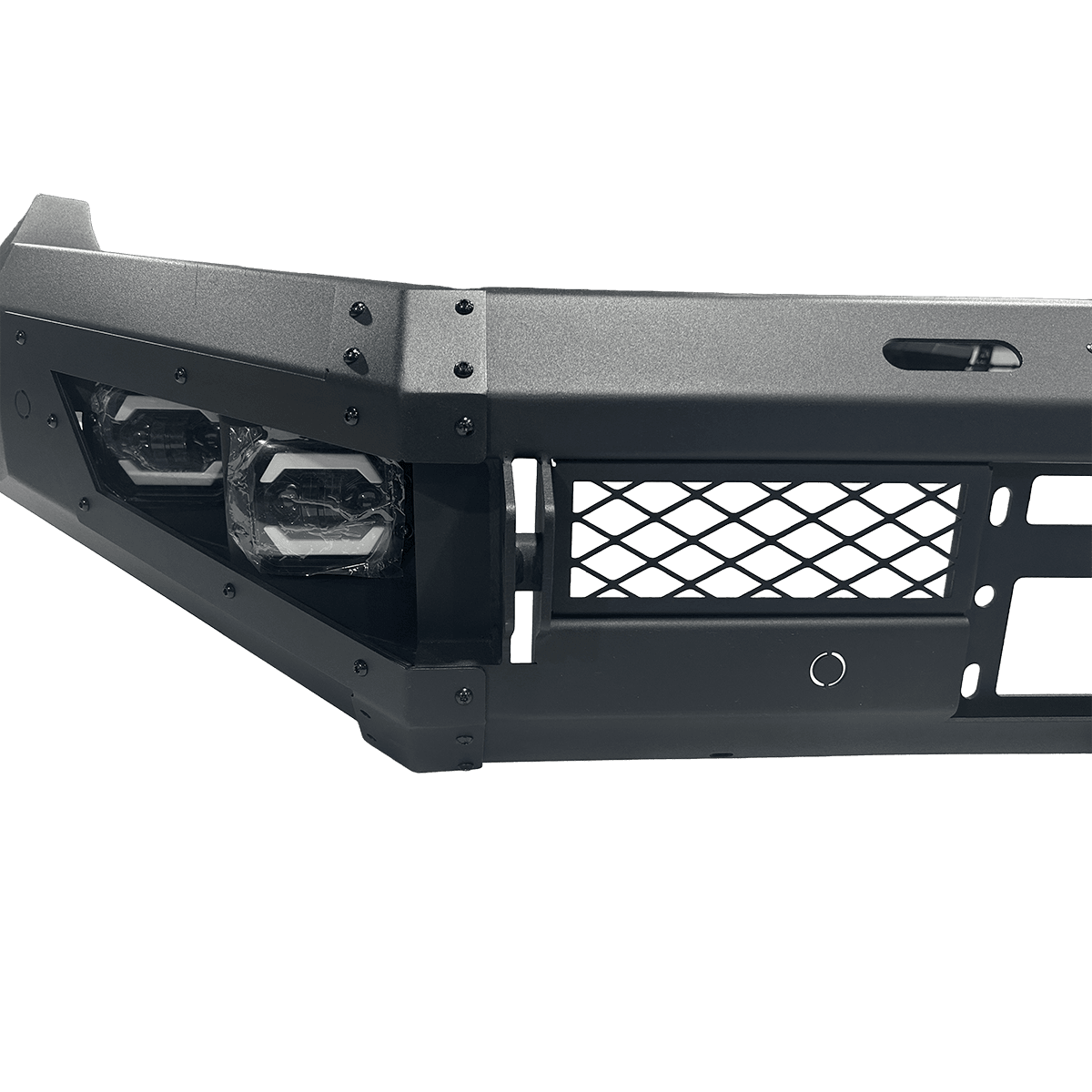 Premium SUV Front Bumper Guard with LED Mounts for Pickup Trucks 3