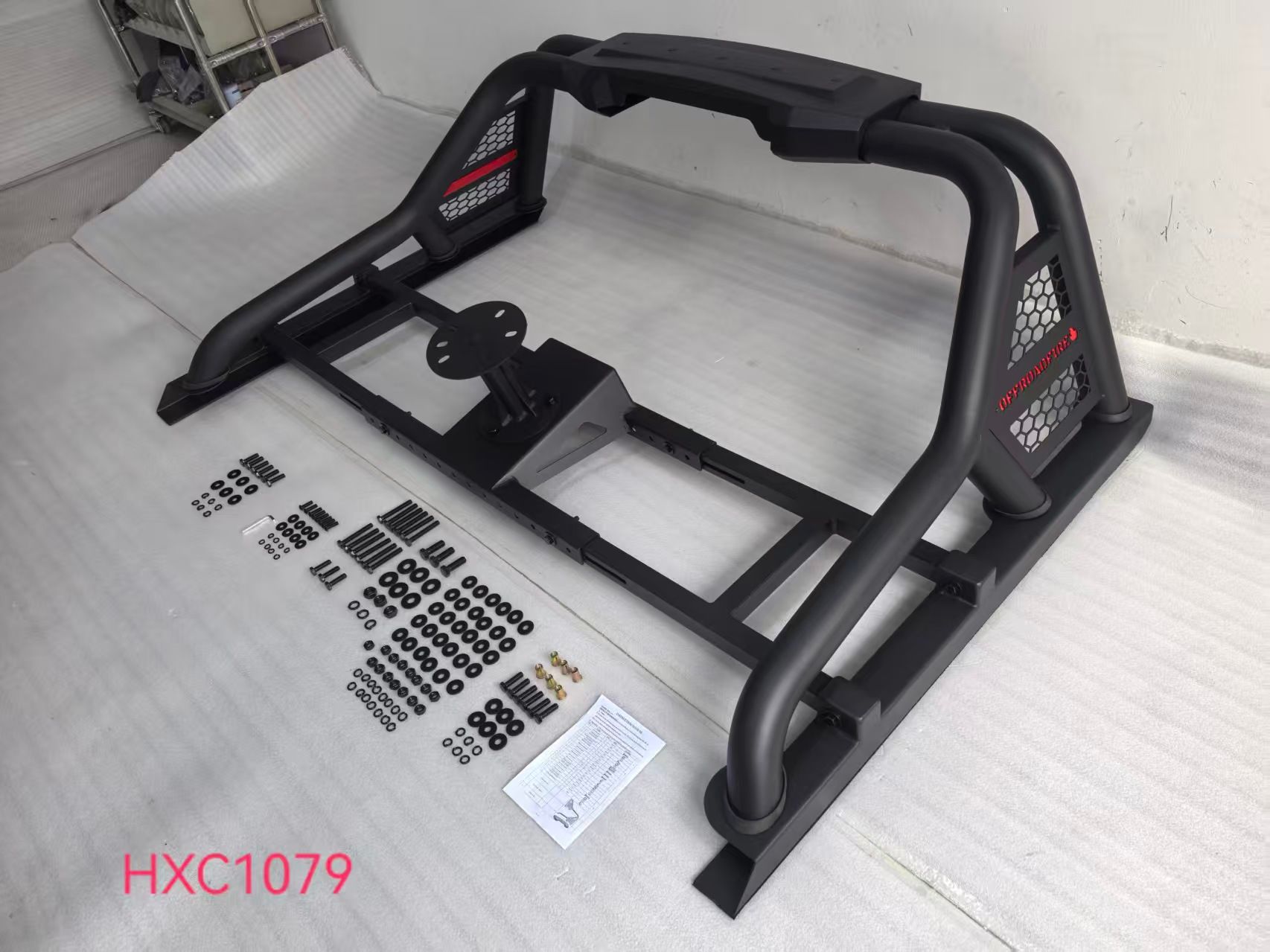 Premium Off Road Roll Bar Steel Truck Bed Bar Custom Fit 4x4 Pickup Accessories