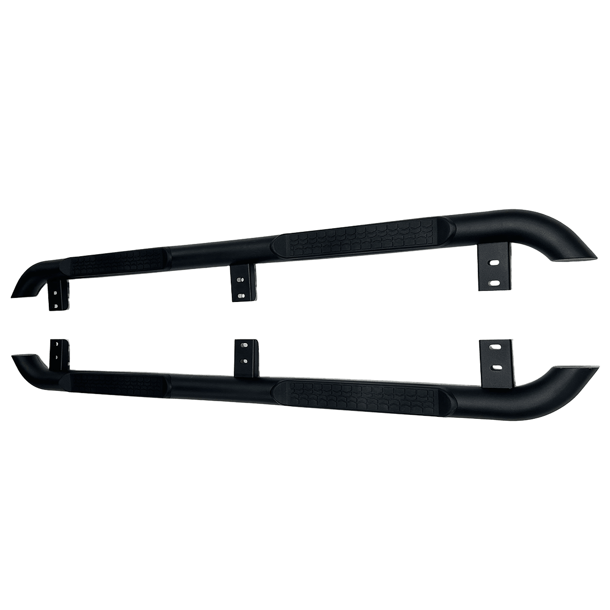 Premium Vehicle Side Bars Black Powder Coat Fit Ford Jeep SUV